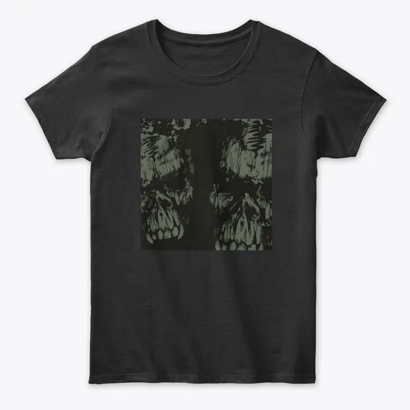 Craze Uk | Terminator Skulls Black Tees