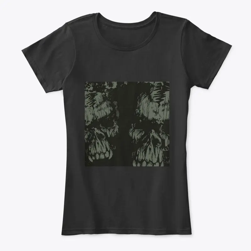 Craze Uk | Terminator Skulls Black Tees