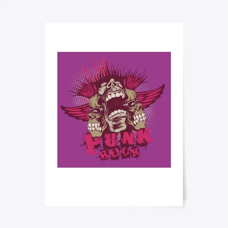 Craze Uk | Punk Rock Pink - Female Tees