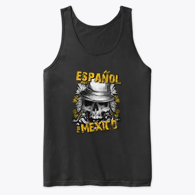 Craze Uk | Espanol for Mexico Skull Tees