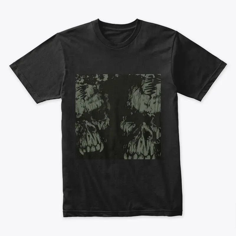 Craze Uk | Terminator Skulls Black Tees