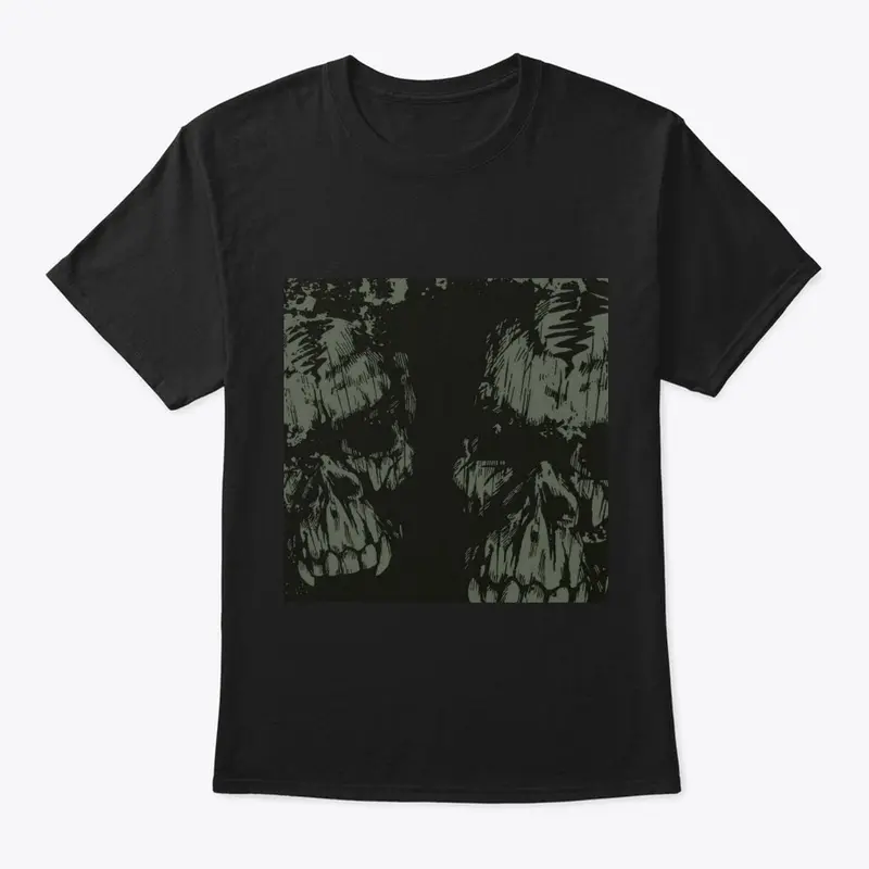 Craze Uk | Terminator Skulls Black Tees