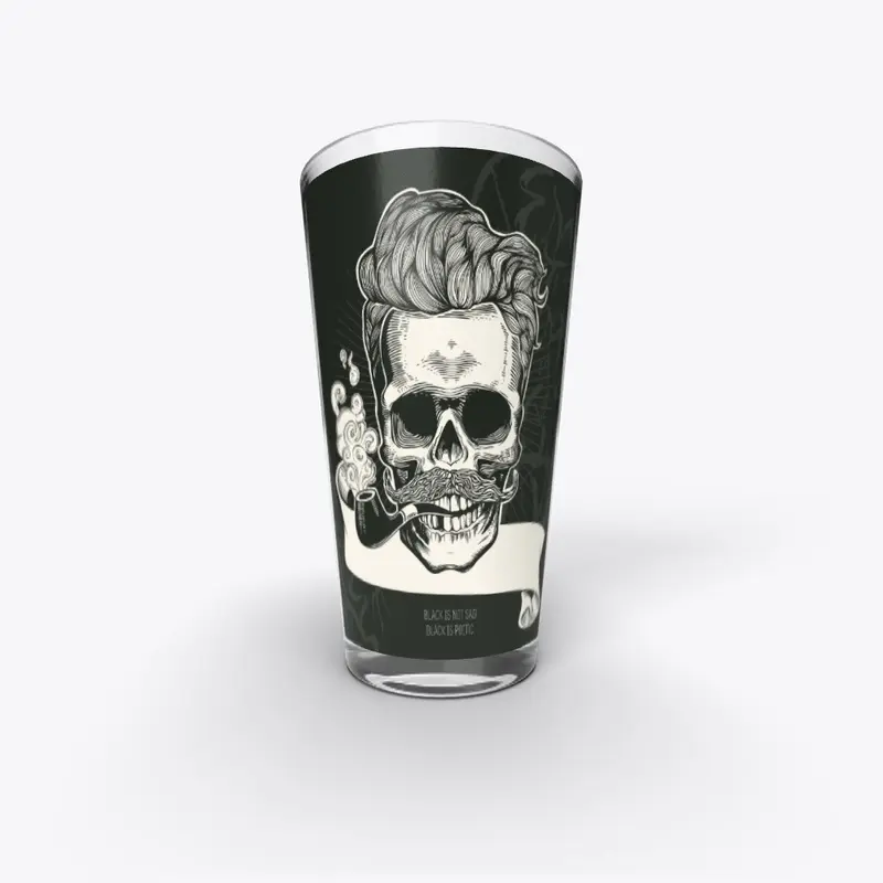 Craze Uk |  Barber Skull Black Tees