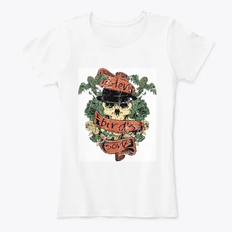 Craze Uk | Steves Skull Birds Song Tees