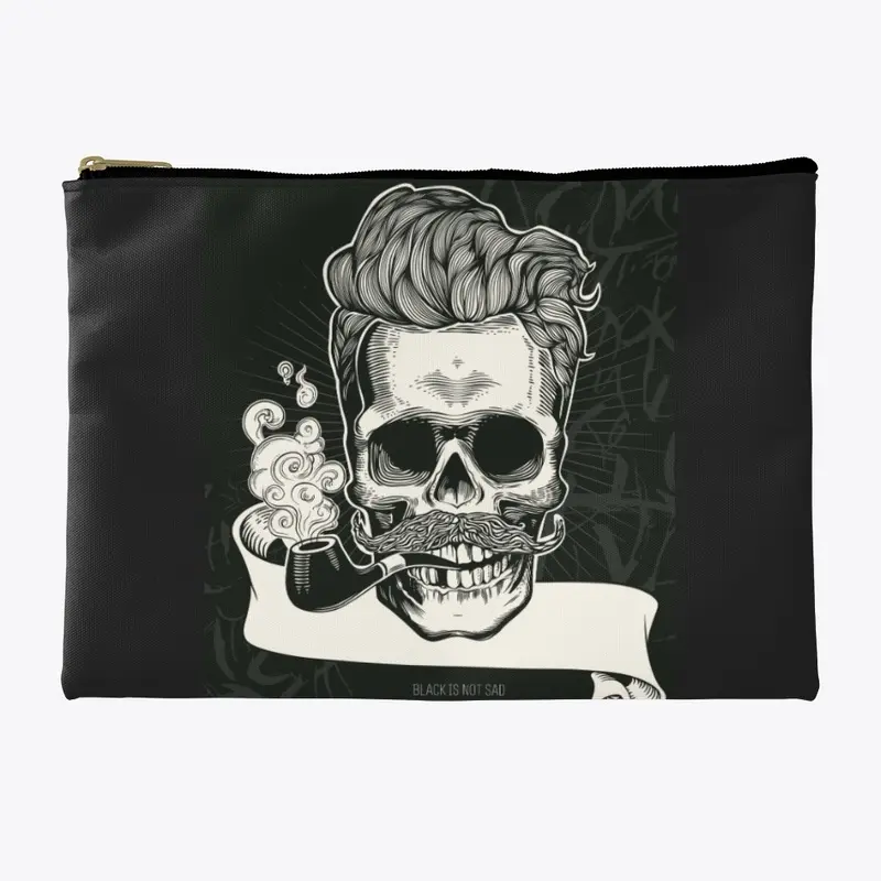 Craze Uk |  Barber Skull Black Tees