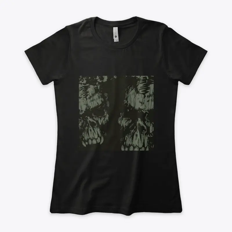 Craze Uk | Terminator Skulls Black Tees